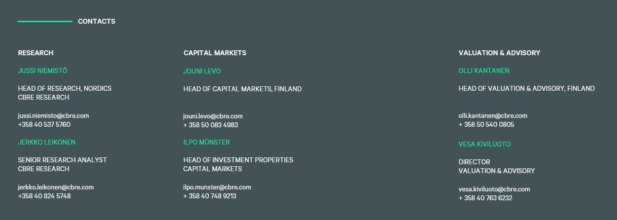 CBRE Healthcare Contacts 2024
