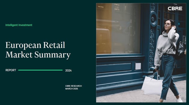 CBRE european retail market summary 2024
